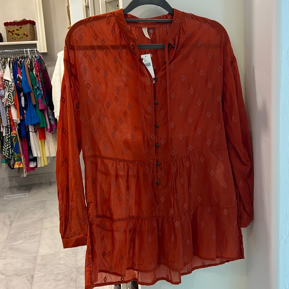 Pilcro Embroidered Tunic